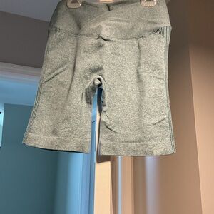 Women's Heather Green/Gray Shorts